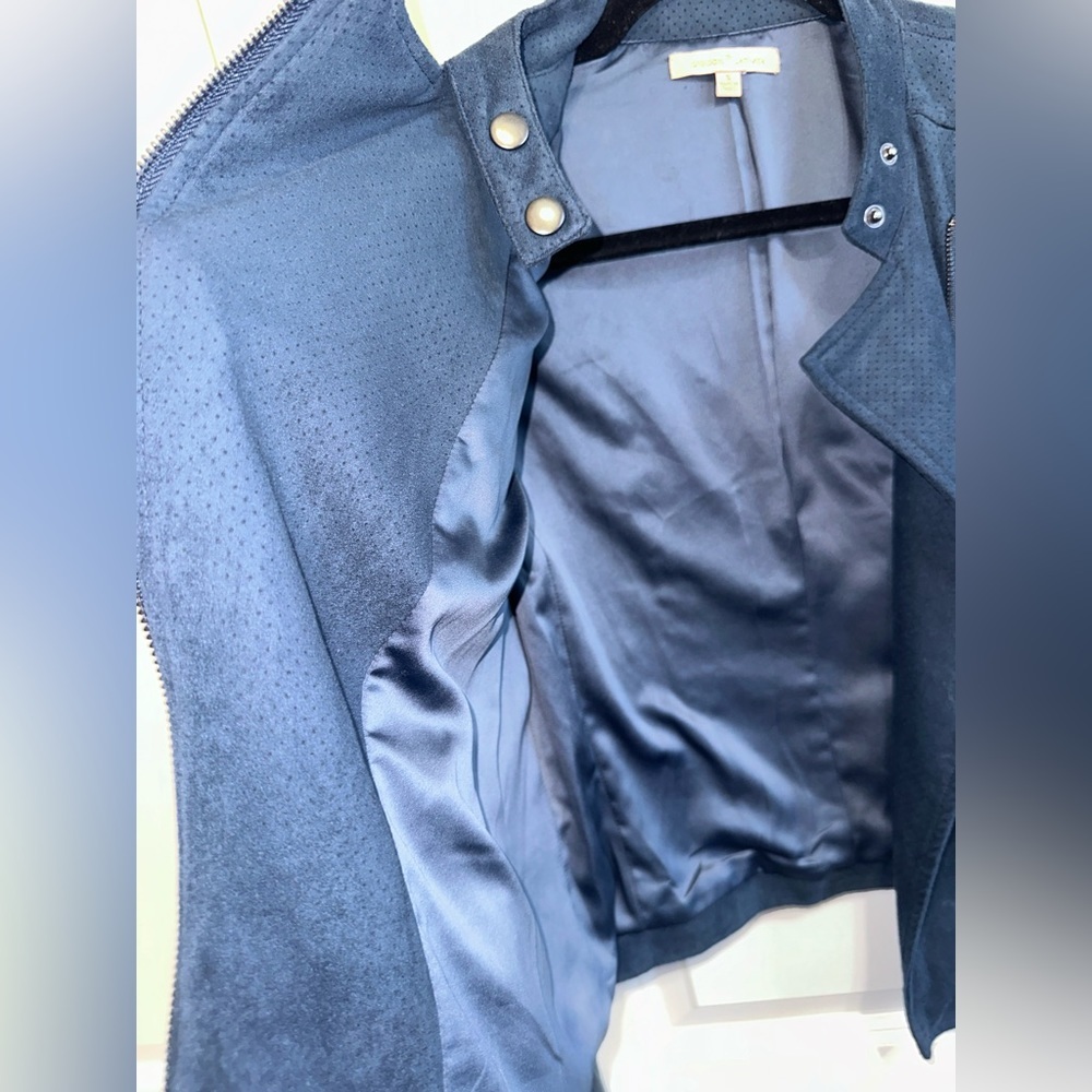 Gibson Larimer Navy Suede Jacket - Picture 9 of 10